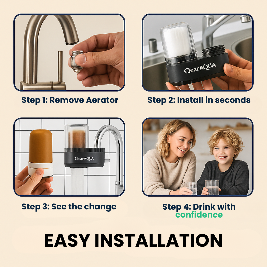 ClearAqua™ WaterPure Tap Filter